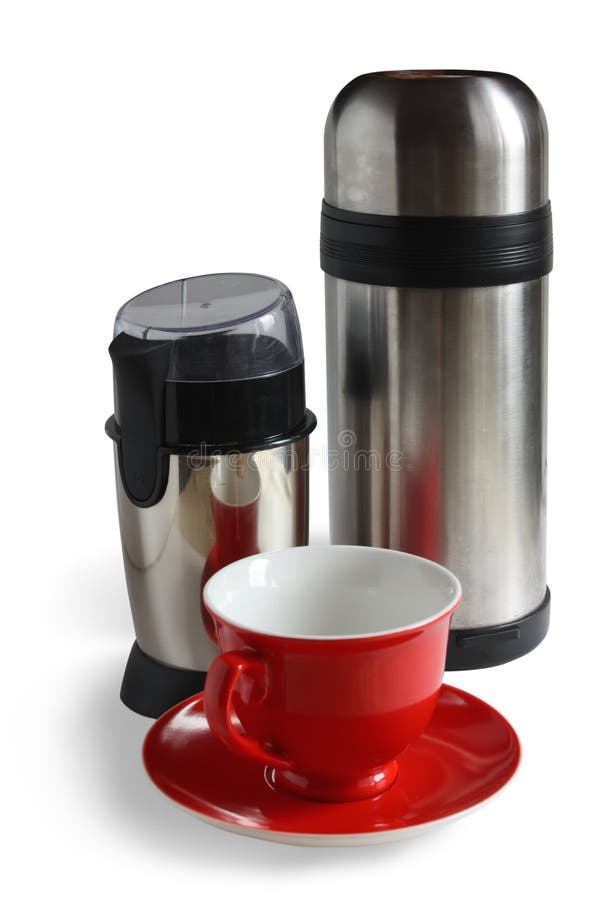 Electric coffee grinders stock image. Image of cafeteria 9797027