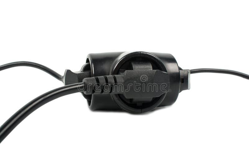 Electric connections royalty free stock images