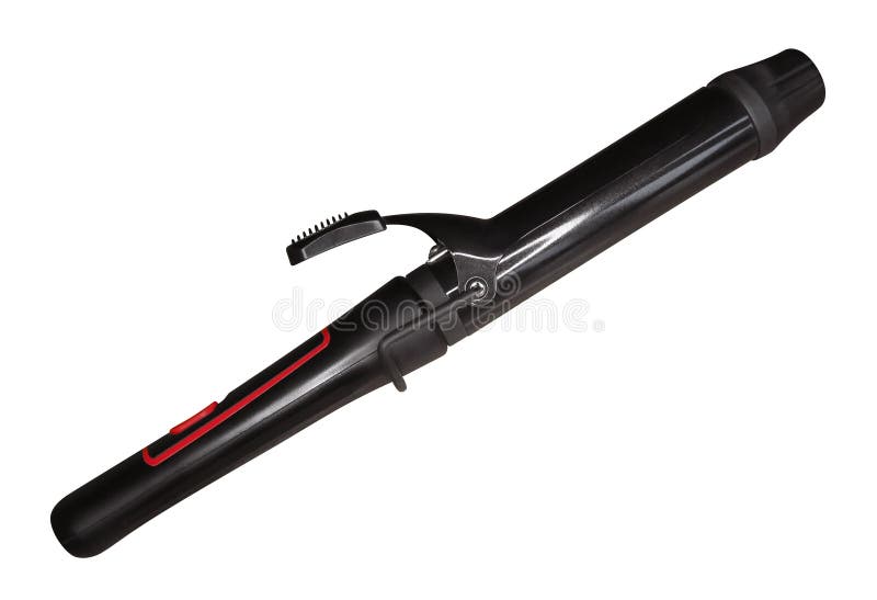 Electric curling iron stock image. Image of clipping 260922577