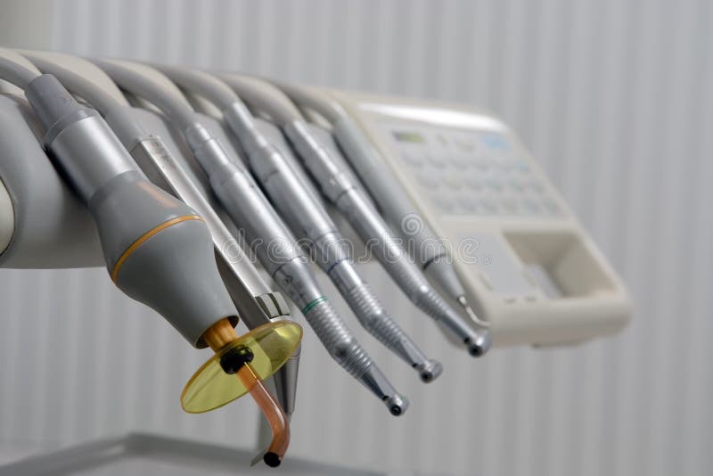 Dentist tools stock photo. Image of object, medicine, foreground 7580796