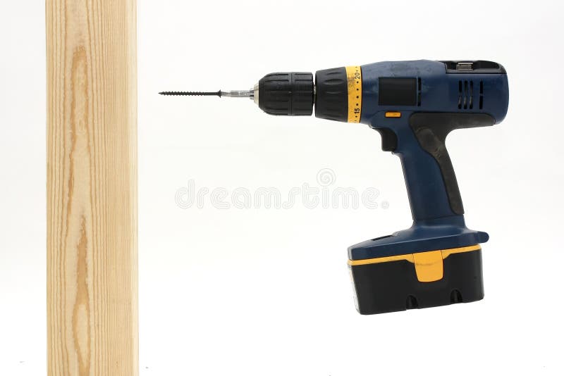Cordless Drill with Masonry Bits Stock Image Image of construction