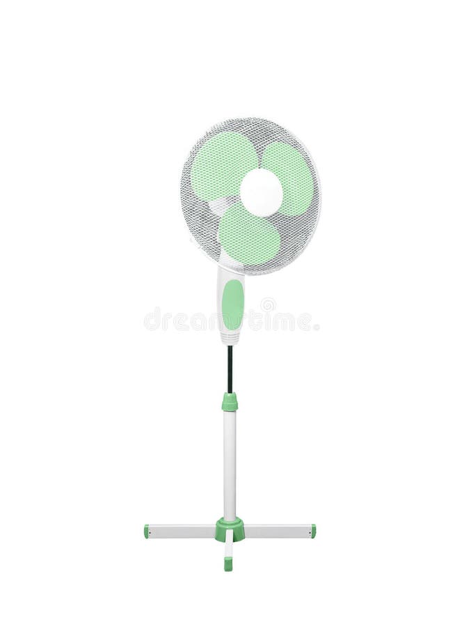 Electric floor fan vector illustration