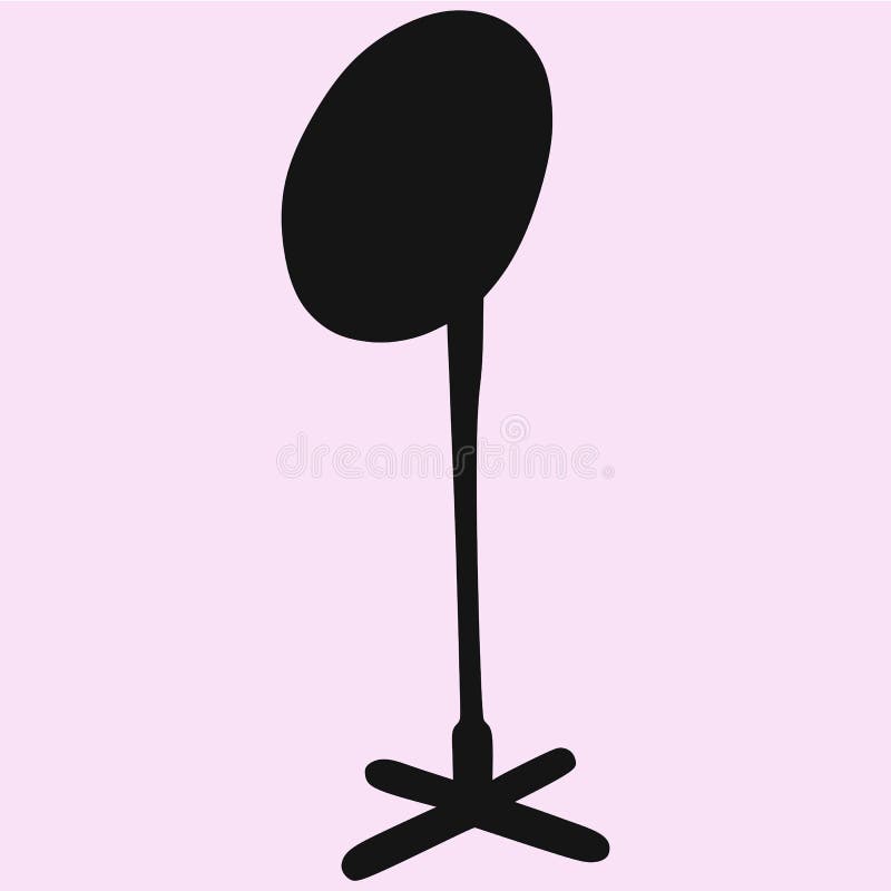 Electric floor fan vector stock illustration