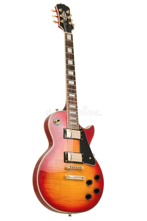 Electric guitar stock images