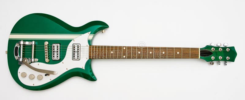 Electric guitar stock images