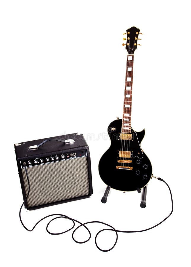 Electric guitar stock photos