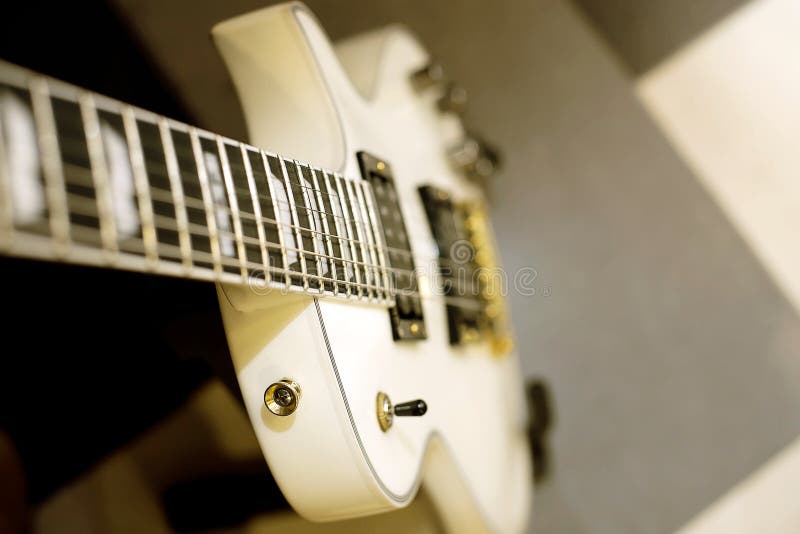 Electric guitar stock photography