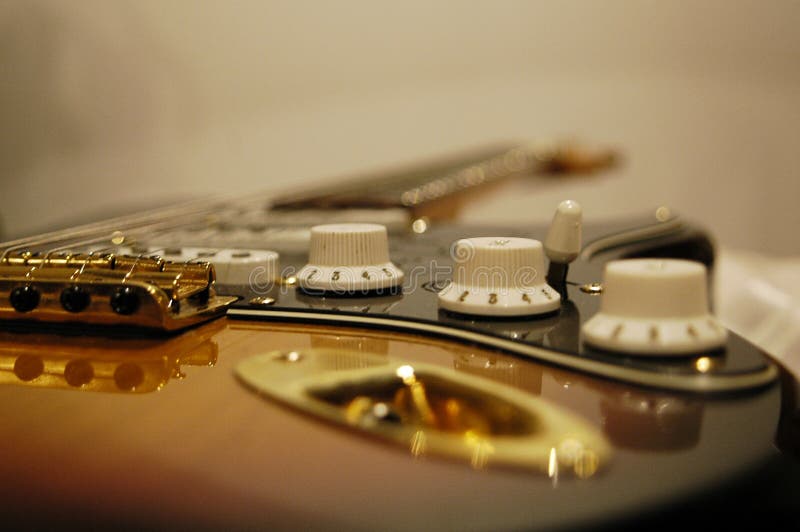 Electric guitar royalty free stock image