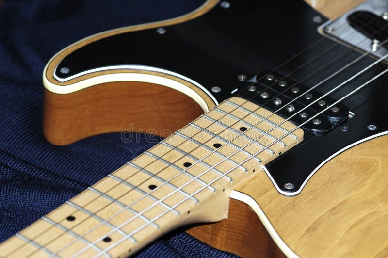 Electric guitar stock image. Image of performer, guitarists 18907075