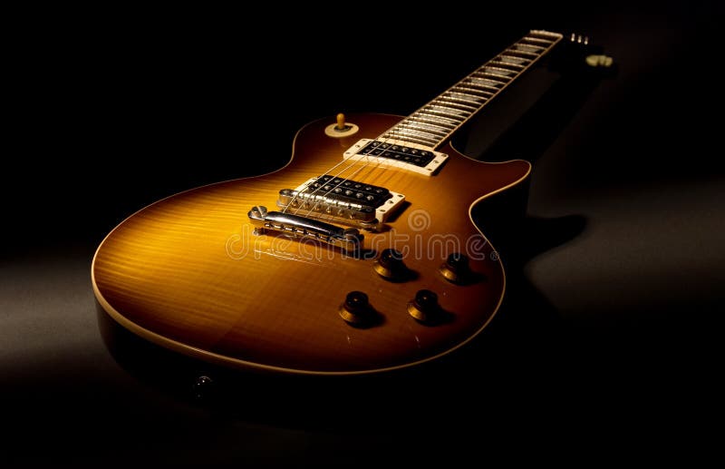 Electric guitar royalty free stock photos