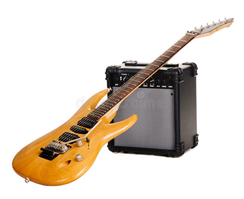 Guitar amplifier combo stock image. Image of blues, speaker 13340339