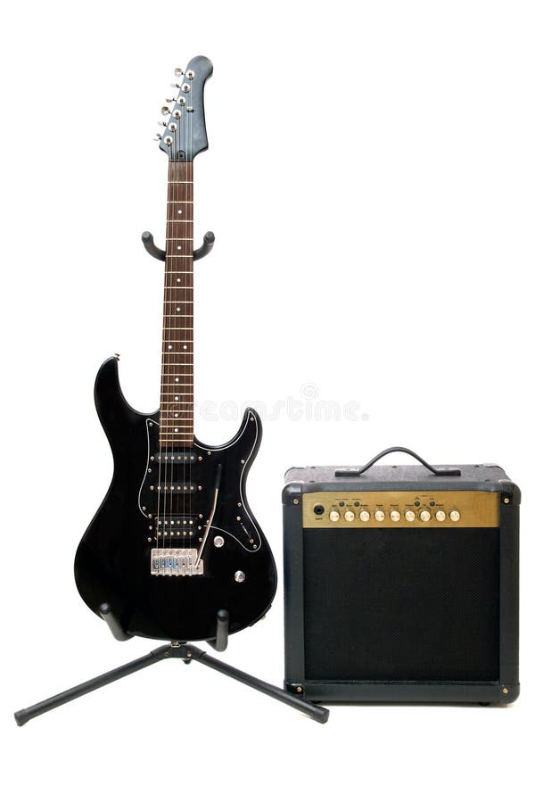 Guitar amplifier combo stock image. Image of blues, speaker 13340339