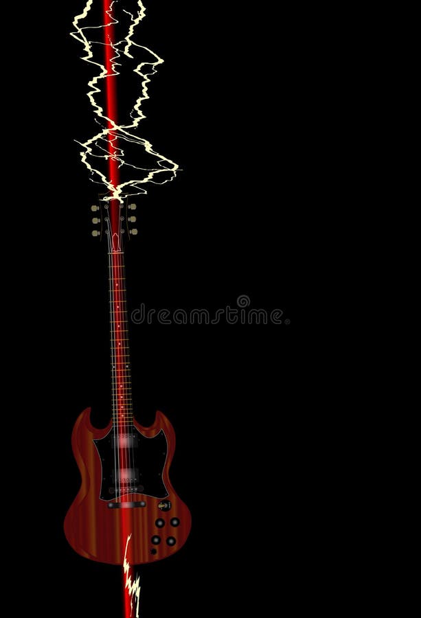 Lightning Guitar Stock Illustrations 488 Lightning Guitar Stock