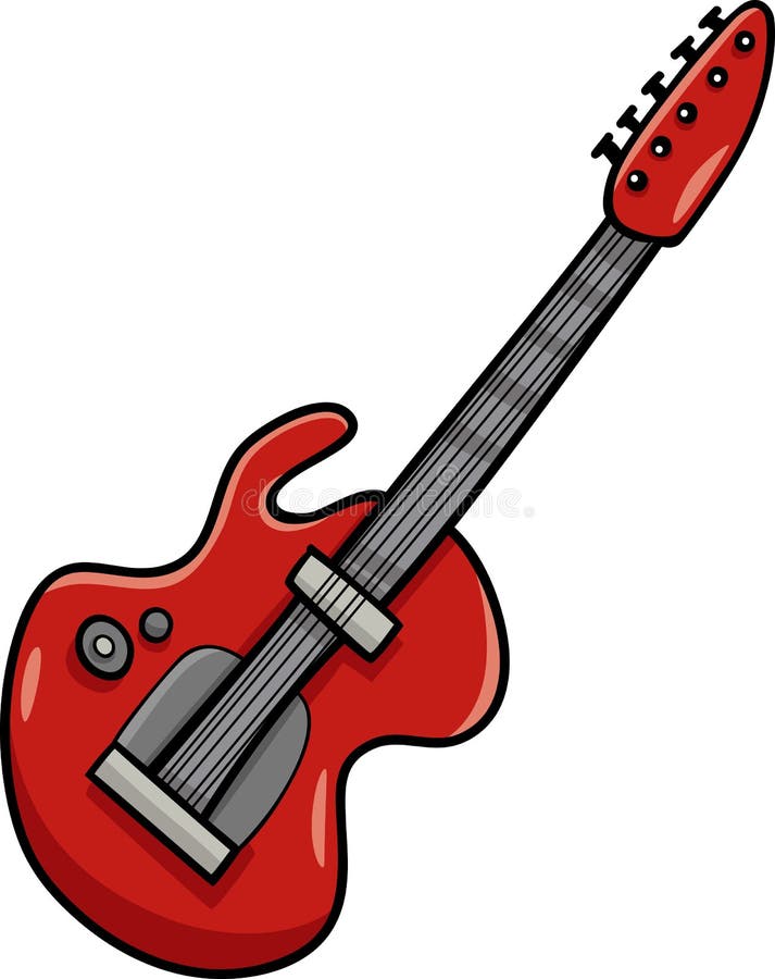 Electric Guitar Cartoon Clip Art Stock Vector - Illustration of graphic, music: 62494488 Electric Guitar Cartoon Clip Art Stock Vector - Illustration of graphic, music: 62494488