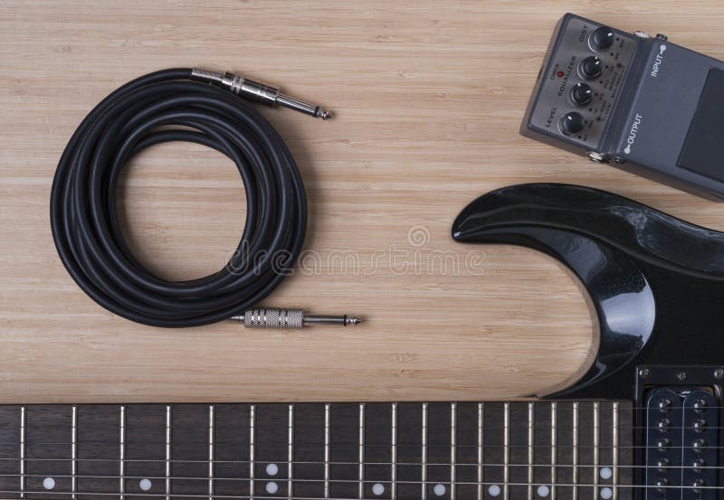 Guitar Distortion Pedal Effect Stock Photo Image of folk, pedal 30737338