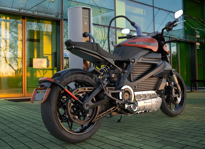 Electric HarleyDavidson Livewire Editorial Photography Image of