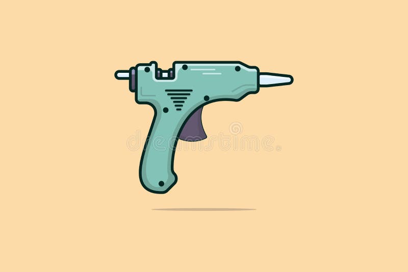 Electric Hot Gun Glue Icon Stock Illustration - Download Image Now -  Ammunition, Ammunition Magazine, Appliance - iStock
