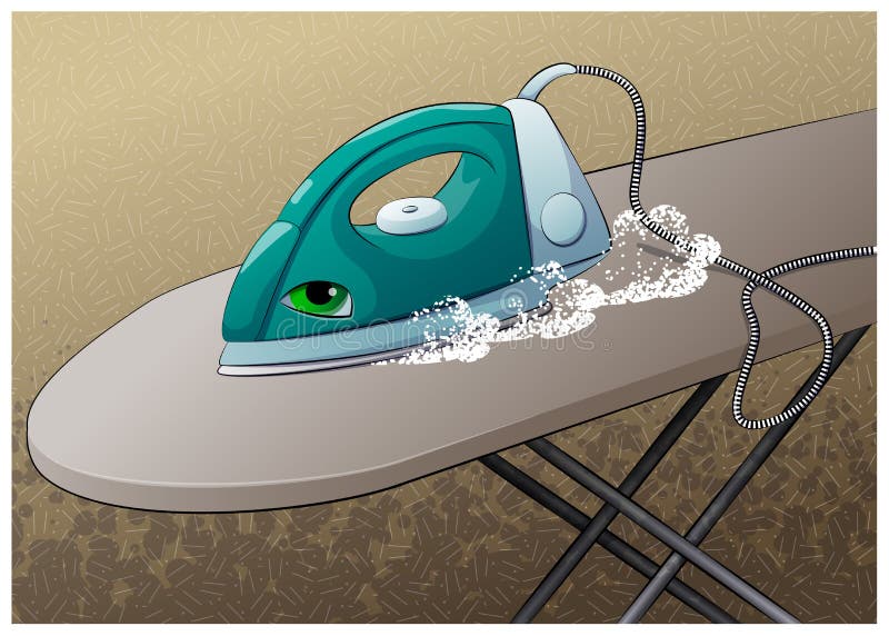 Ironing Board Cartoon Stock Illustrations – 681 Ironing Board Cartoon ...