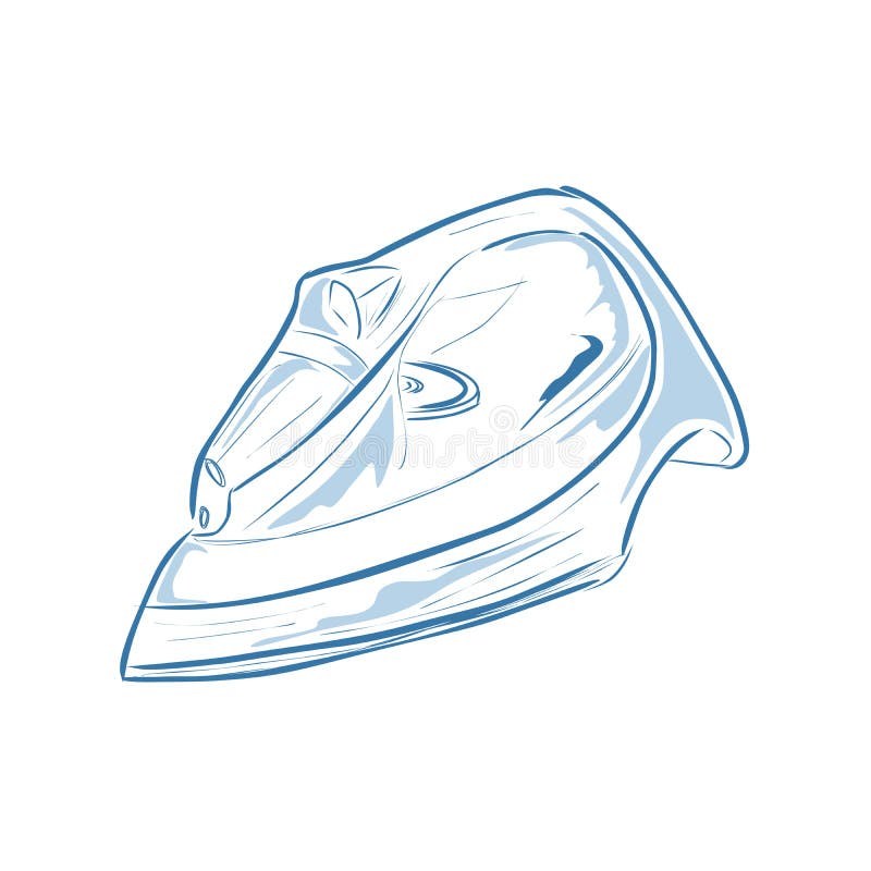 Electric Iron stock vector. Illustration of design, building 38873136