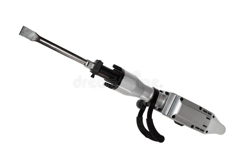 Electric Jackhammer Isolated Stock Photo Image of asphalt, demolition
