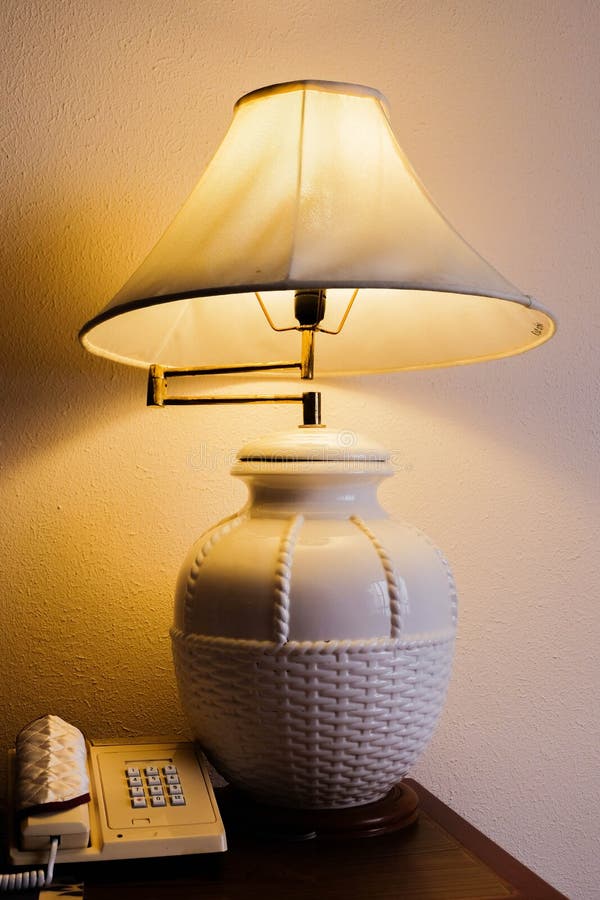 Electric lamps.. stock photo. Image of bedroom, light 61492862