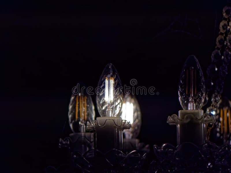 An Electric Light is a Device that Produces Visible Light Stock Image