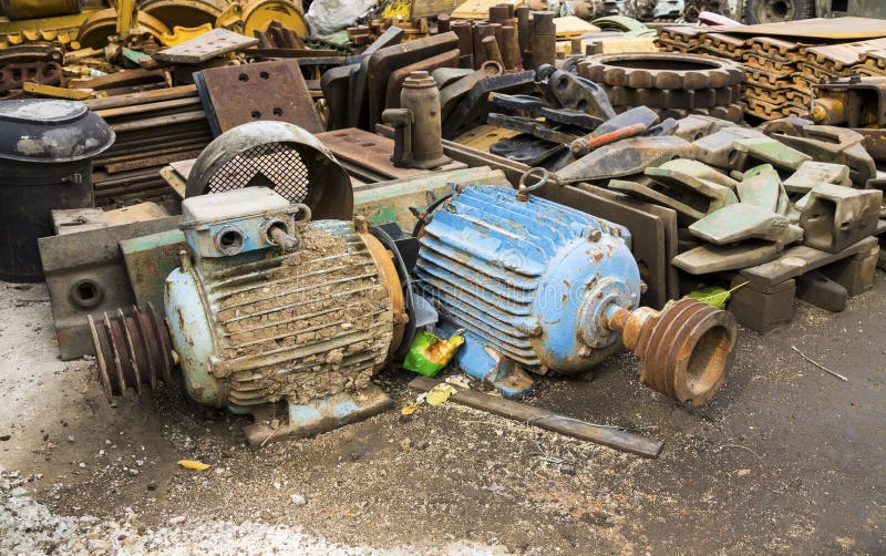 Old electric motors stock photo. Image of gear, automobile 11124882