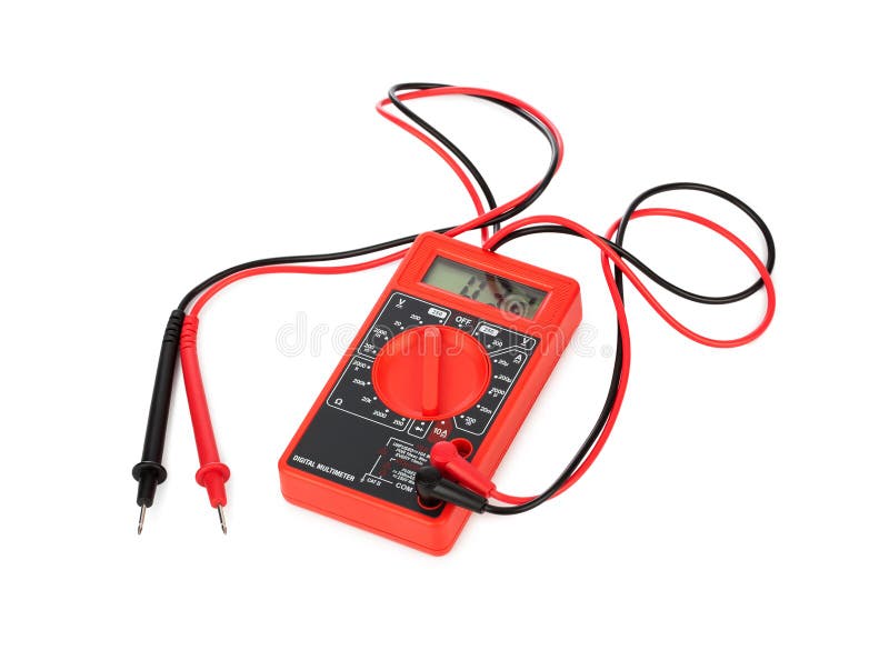 Electric multimeter stock image. Image of instrument 71931541