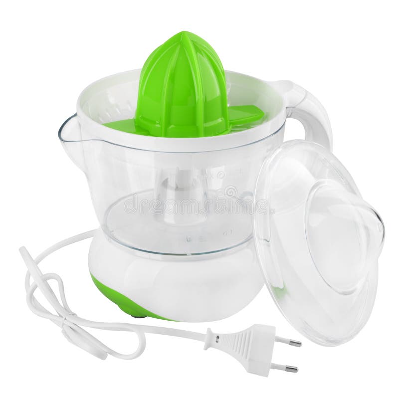 Electric orange juicer stock image. Image of fresh, orange 83720927