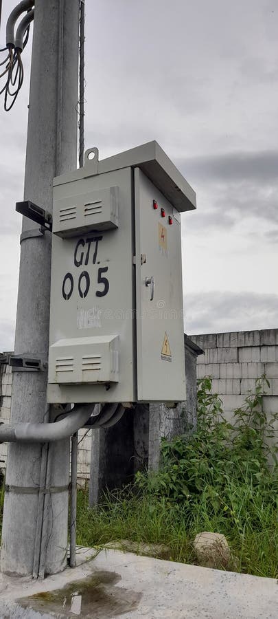 Electric panels stock photo. Image of weapon, lighting 265222038