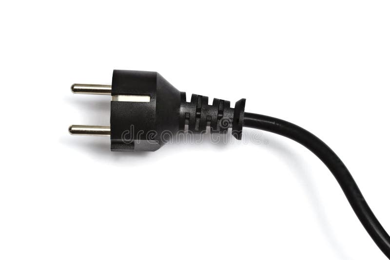 Electric plug royalty free stock photo
