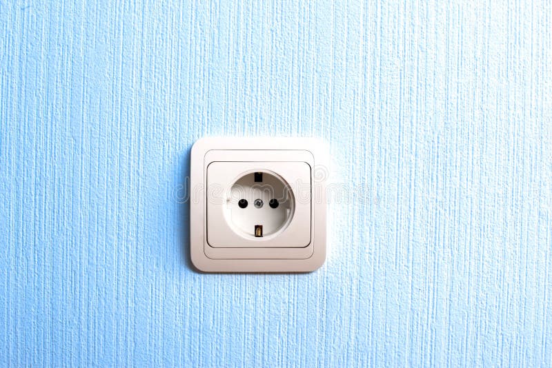Electric plug connector stock photos