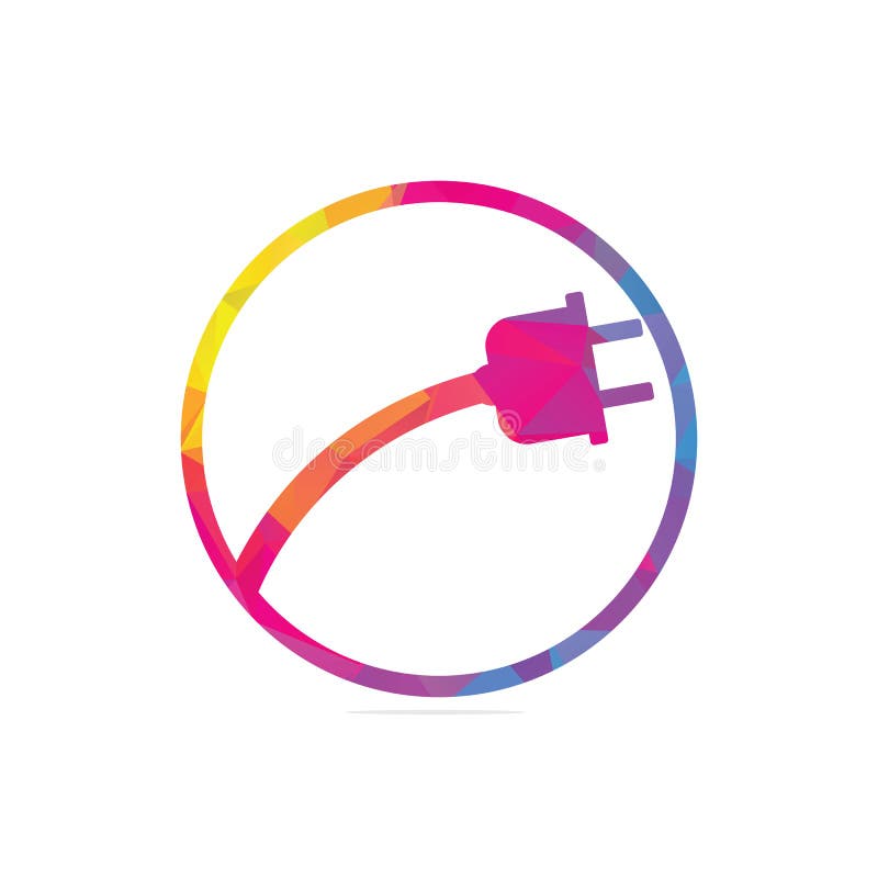 Electric Plug Logo Graphic Design Template Stock Vector Illustration of power, graphic 194241166