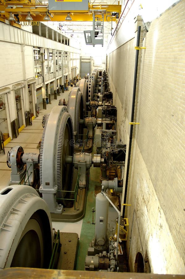 Electric Power House stock photo. Image of machine, motor 84248