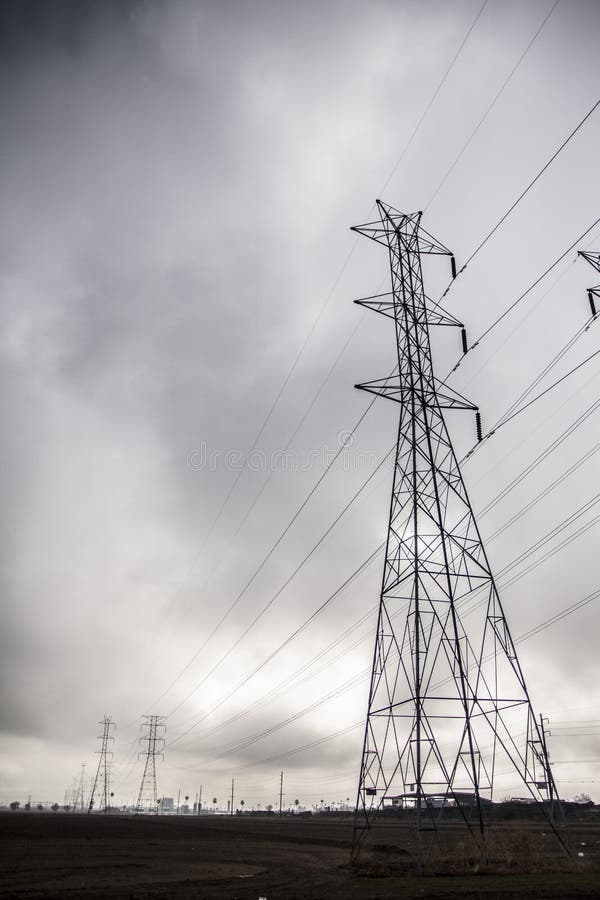 Electric power lines stock photo. Image of overhead 135141976