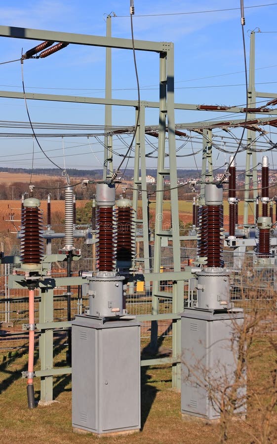 Electric Power Station stock photo. Image of electricity 4701432