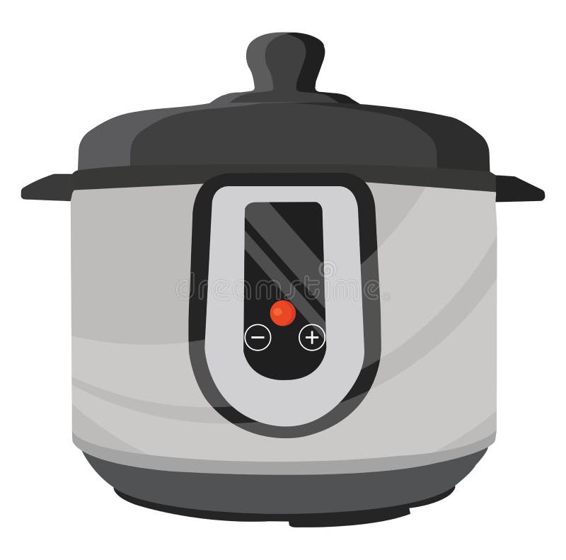 Electric rice cooker, icon stock vector. Illustration of sketch 261384112