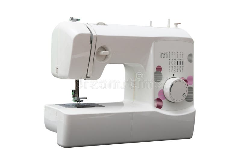Electric sewing machine stock photo. Image of fashion 65831886
