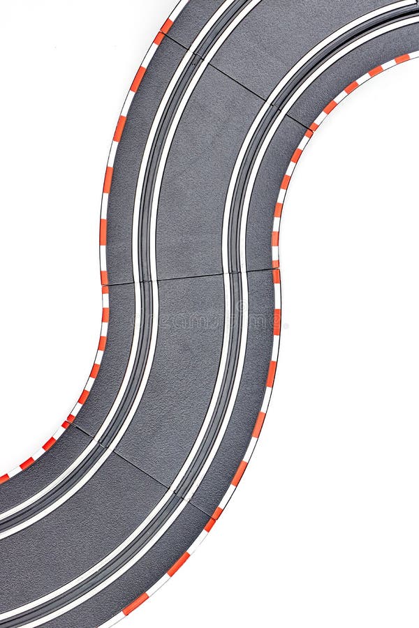 Electric Slot Car Track stock photo. Image of control 94831112