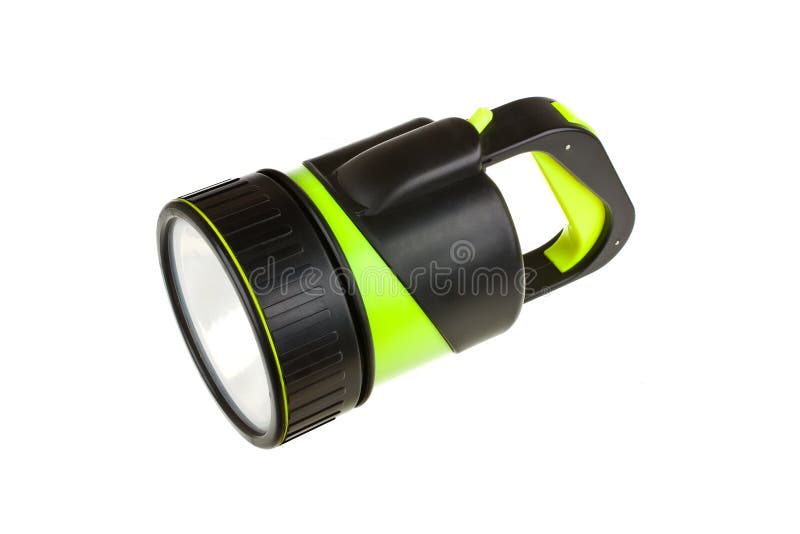 Small Lamp with Milk Glass Shade and Flower Decoration Stock Photo