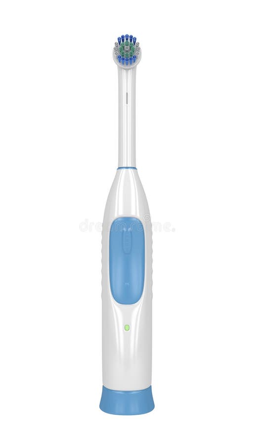 Electric toothbrush royalty free illustration