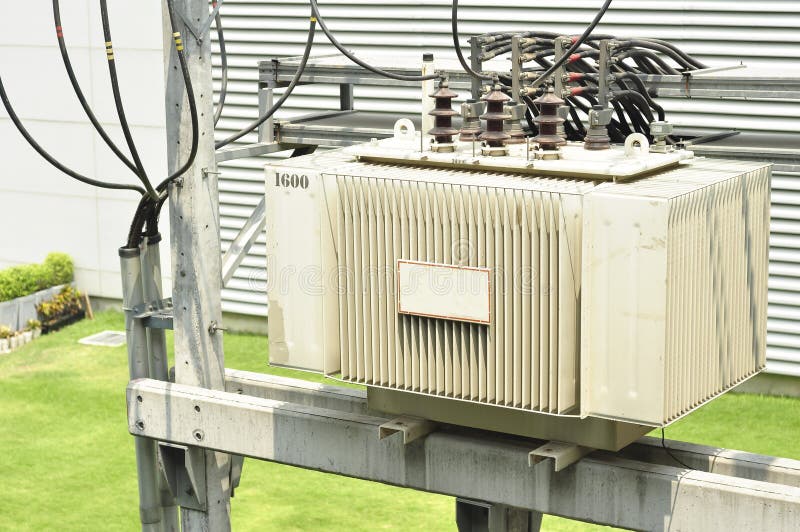 Electric Transformer royalty free stock photos