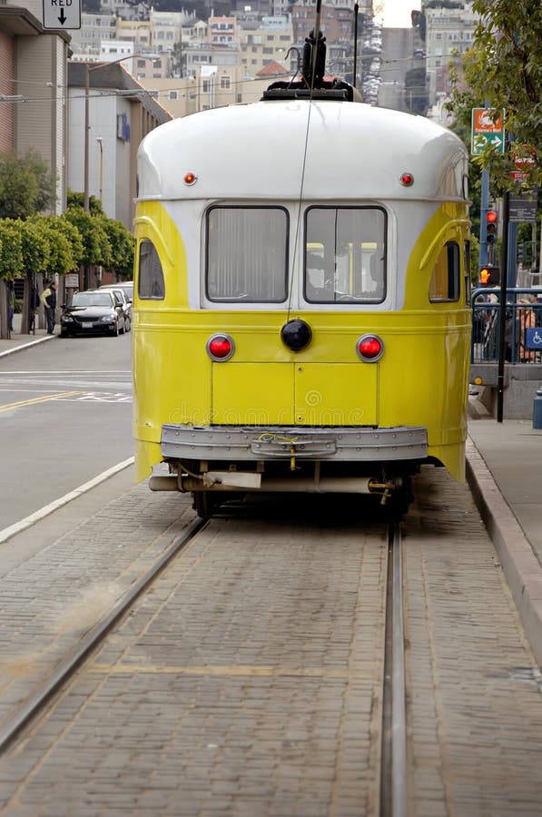 Electric Trolley Car In San Francisco Picture. Image 4508033