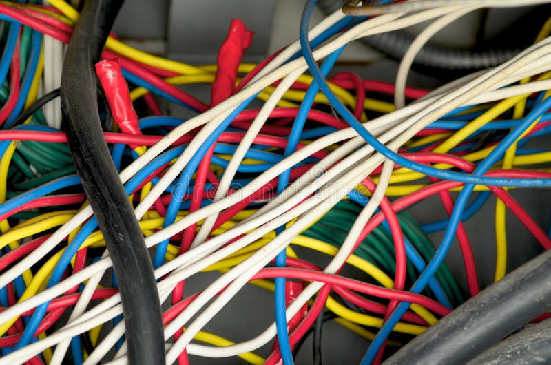 Electric Wiring Stock Photography Image 26272002