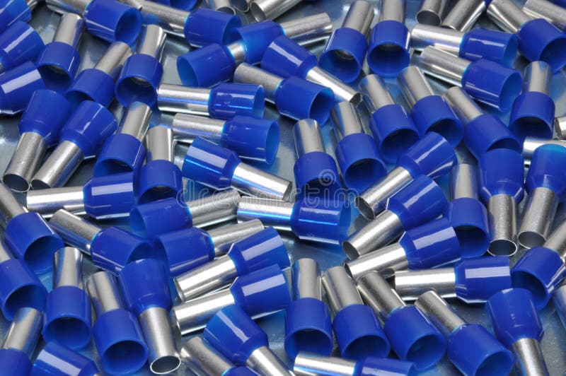 Electrical connectors stock photography