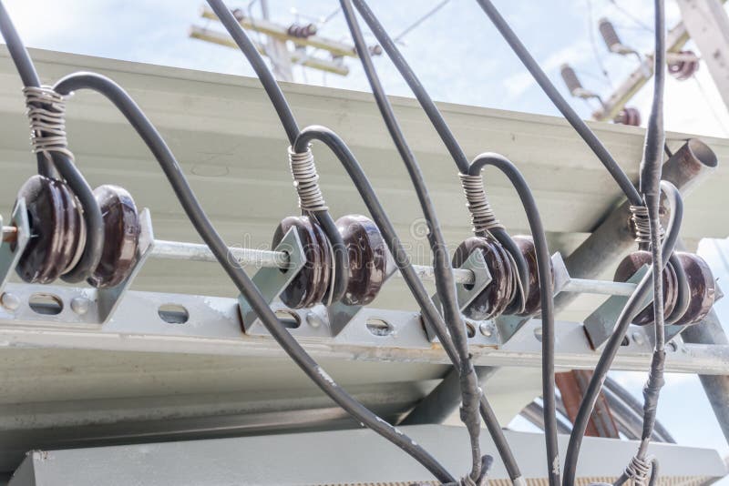 Electrical connectors royalty free stock photo