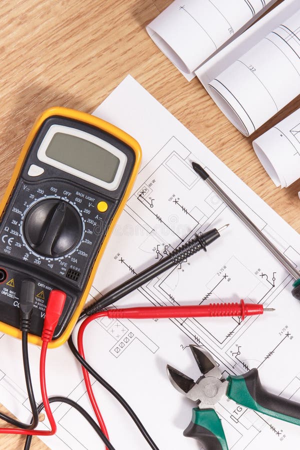 Electrical Drawings, Multimeter for Measurement in Electrical