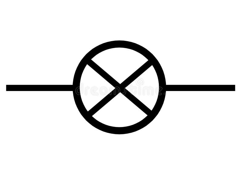Nor. Electronic Symbol. Illustration of Basic Circuit Symbols