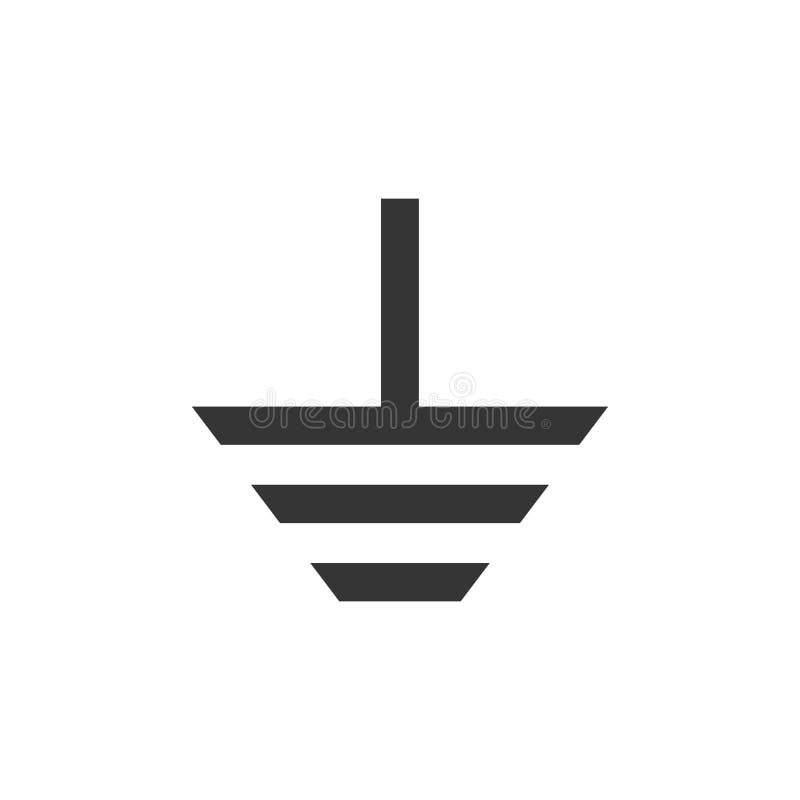 Electrical Grounding Symbol - Vector Stock Illustration - Illustration
