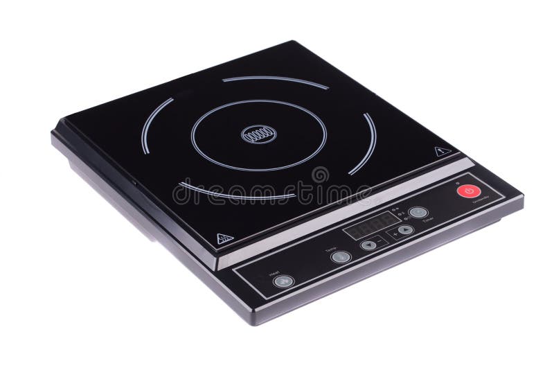 Electrical hob stock photo. Image of touch, stand, zone 44308864